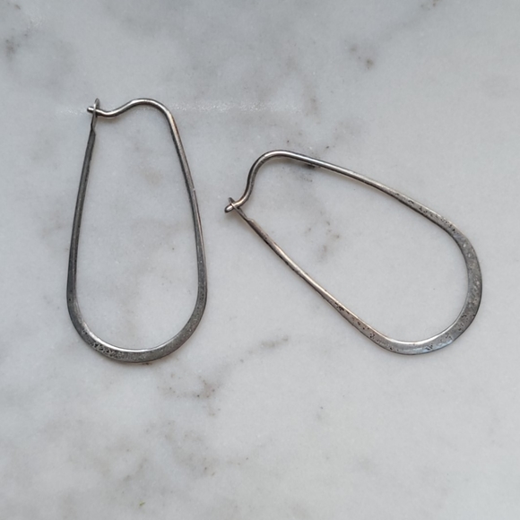 Delicate Silver Hoops - Picture 1 of 4